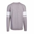 Mens Light Grey Authentic Crew Sweat Top 74120 by BOSS from Hurleys