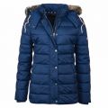 Lifestyle Womens French Navy Shipper Quilted Jacket 12471 by Barbour from Hurleys