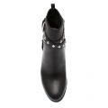 Womens Black Preston Heeled Leather Boots 50481 by Michael Kors from Hurleys
