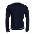 Mens Night Blue Tennis Classic L/s Sweat Top 6998 by EA7 from Hurleys