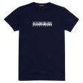 Kids Blue Marine S-Box 1 S/s T Shirt 107490 by Napapijri from Hurleys