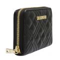 Womens Black Diamond Quilted Small Purse 53233 by Love Moschino from Hurleys