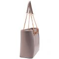 Womens Mid Purple Jalie Geometric Bow Leather Shopper Bag 63028 by Ted Baker from Hurleys