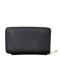 Womens Black Iconic Tommy Medium Zip Around Wallet 100943 by Tommy Hilfiger from Hurleys