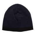 Mens Navy Training Visibility Beanie Hat 64425 by EA7 from Hurleys