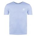 Casual Mens Light Blue Tales S/s T Shirt 34449 by BOSS from Hurleys