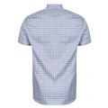Mens Navy Modmo Dot S/s Shirt 28261 by Ted Baker from Hurleys