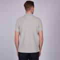 Mens Grey Marl Chad Pique S/s Polo Shirt 75457 by Barbour Steve McQueen Collection from Hurleys