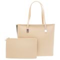Womens Camel Cindyy Large Leather Shopper Bag 16740 by Ted Baker from Hurleys