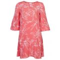 Womens Spiced Coral Vimimira Print Dress 18463 by Vila from Hurleys