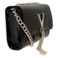 Womens Black Bongo Patent Tassel Crossbody Bag 53784 by Valentino from Hurleys