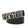 Womens Black Branded Belt 43776 by Versace Jeans Couture from Hurleys