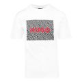 Mens White Dulive Regular Fit S/s T Shirt 109959 by HUGO from Hurleys