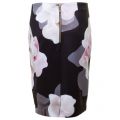 Womens Black Kanara Porcelain Rose Pencil Skirt