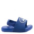 Infant Blue L.30 Croc Slides (3-9) 34802 by Lacoste from Hurleys