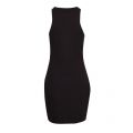 Womens Black Satin Bonded Racer Back Dress 84008 by Calvin Klein from Hurleys