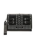 Womens Black Studded Crossbody 31701 by Love Moschino from Hurleys