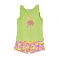 Girls Citrus Flamingo Vest + Shorts Set 102522 by Mayoral from Hurleys