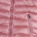 Girls Dusky Pink Spoutnic Shiny Hooded Padded Jacket 48989 by Pyrenex from Hurleys