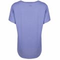 Casual Womens Blue Taover V Neck S/s T Shirt 34514 by BOSS from Hurleys