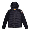 Boys Navy Nolan Hybrid Hooded Jacket 76657 by Parajumpers from Hurleys