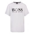 Casual Mens White Tima 2 S/s T Shirt 88742 by BOSS from Hurleys