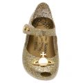 Vivienne Westwood Mini Gold Ultragirl 20 Shoes (4-9) 28057 by Mini Melissa from Hurleys