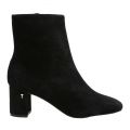 Womens Black Neomie Suede Block Heel Boots 96928 by Ted Baker from Hurleys