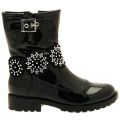 Girls Black Patent Bella 1 Boots (26-37) 20968 by Lelli Kelly from Hurleys