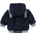 Baby Navy Padded Hooded Coat 28326 by BOSS from Hurleys