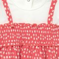 Infant Coral Spot Dress & Headband 82315 by Mayoral from Hurleys