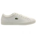 Mens White Straightset 116 Trainers 25026 by Lacoste from Hurleys