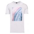 Casual Mens White Teecher 2 S/s T Shirt 50541 by BOSS from Hurleys