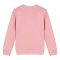 Girls Light Pink Iconic Tiger JG Sweat Top 30764 by Kenzo from Hurleys