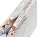 Womens Grey Maceyy Double Zip Crossbody Bag 30106 by Ted Baker from Hurleys