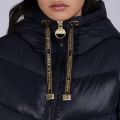 Womens Black Lydden Quilted Hooded Jacket 78911 by Barbour International from Hurleys