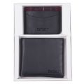 Mens Black Wallet & Card Holder Gift Set 93783 by Barbour from Hurleys