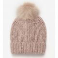 Womens Pale Pink Rothbury Beanie 94371 by Barbour from Hurleys