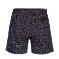 Mens Black Amami Printed Swim Shorts 83939 by HUGO from Hurleys