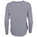 Womens Navy & White Terstripe L/s Tee Shirt 68193 by BOSS Orange from Hurleys