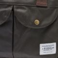 Mens Olive Longthorpe Laptop Satchel 47514 by Barbour from Hurleys