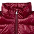 Kids Burgundy Authentic Fur Shiny Jacket (8yr+) 13872 by Pyrenex from Hurleys