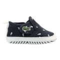 Baby Navy & White Gazon 116 Trainers (0-3) 25082 by Lacoste from Hurleys