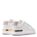 Womens White/Pink GRFTR Trainers 57229 by Mallet from Hurleys