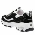 Womens Black/White DLites Biggest Fan Trainers 40723 by Skechers from Hurleys