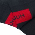 Mens Black Rib Back Logo 2 Pack Socks 45334 by HUGO from Hurleys