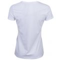 Womens White Logo S/s Tee Shirt 72647 by Love Moschino from Hurleys