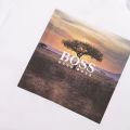 Casual Mens White Troaar 5 S/s T Shirt 74485 by BOSS from Hurleys