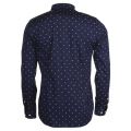Mens  Mazarine Blue Core Printed L/s Shirt 17871 by G Star from Hurleys