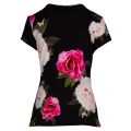 Womens Black Alanyo Magnificent Fitted S/s T Shirt 37304 by Ted Baker from Hurleys